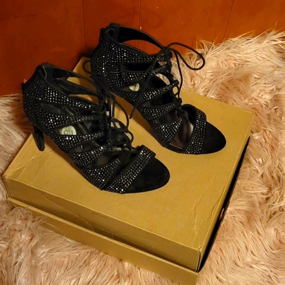 Black heels